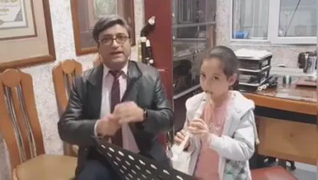 آموزش موسیقی کودکان کلاس استاد مادح فقیه