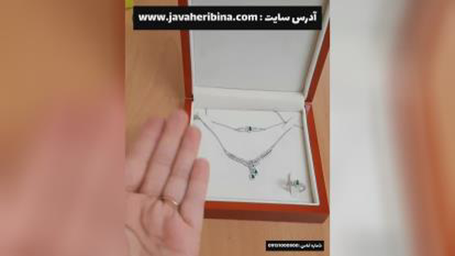 سرویس نقره شیک زنانه _کد:31367