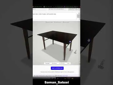 مدلسازی سه‌بعدی با هوش مصنوعی