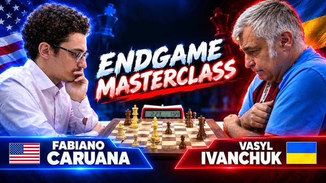 Fabiano Caruana vs Vasyl Ivanchuk | BRILLIANT Endgame! 🤯