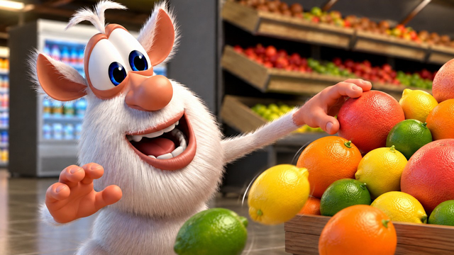 Booba - Grocery Store - Episode 20 - Cartoon for kids