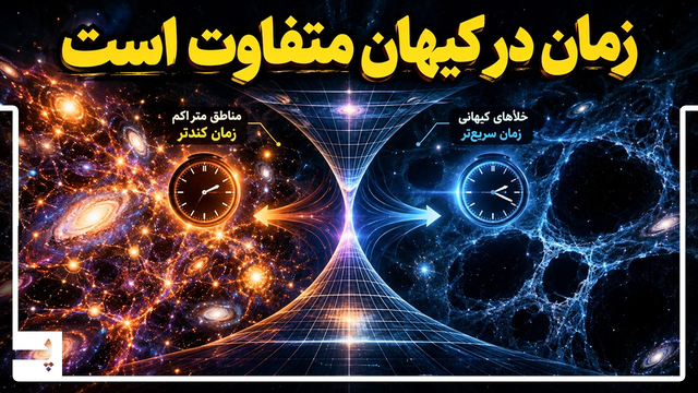 کشف جدید دانشمندان، زمان در بخش‌هایی از جهان سریع‌تر می‌گذرد!