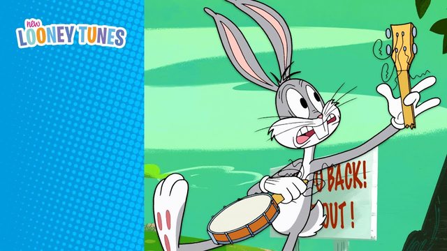 Bugs Bunny Tries to Play Music! | New Looney Tunes | Boomerang