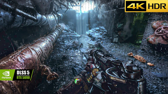 Metro Exodus DLSS 5 Looks BETTER Than METRO 2039 | ULTRA Graphics RTX 5090 4K 60FPS
