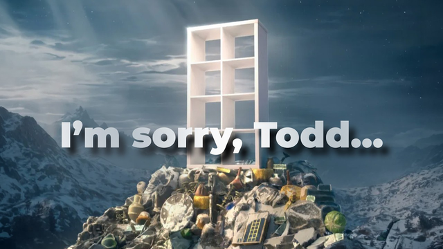 I'm sorry I doubted you, Todd...