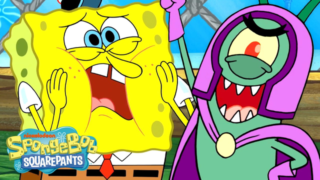 1 Hour of Plankton Being Plankton 👁️ | SpongeBob