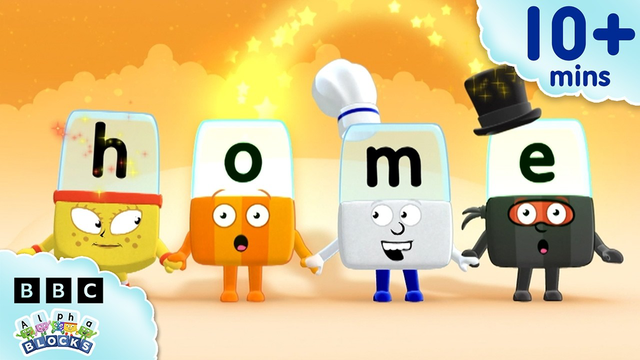 Long Vowels OE O_E LONG O | Lesson Twenty Eight - Phonics Made Easy | Alphablocks
