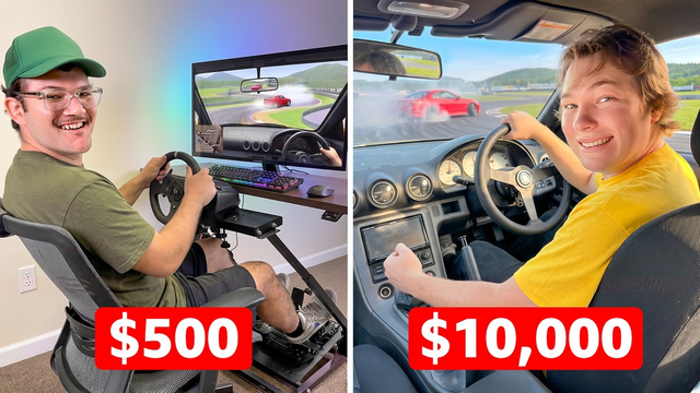 $500 vs $10,000 Drifting Lessons