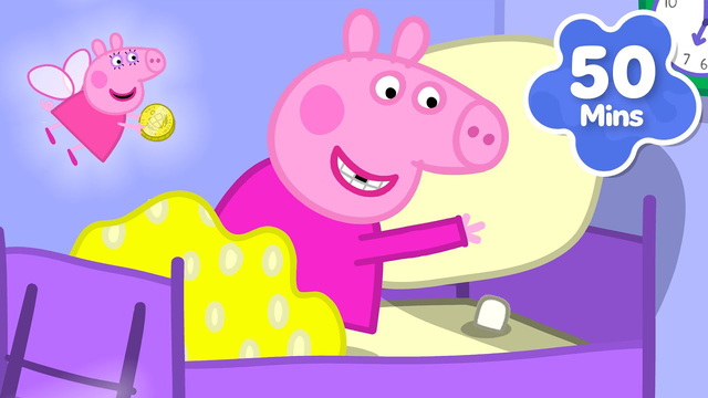 Peppa Pig Learns about the TOOTH FAIRY! 🧚🦷 | Losing a Tooth! | Peppa Pig Official Full Episodes