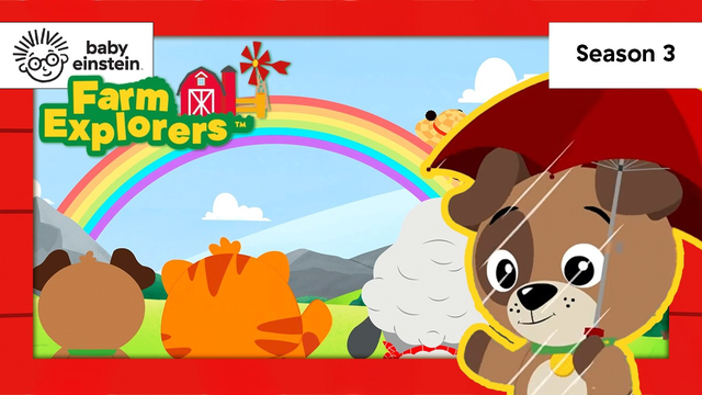 NEW! Let's Explore: Weather with Friends! | Farm Explorers SEASON 3! | Baby Einstein