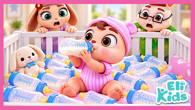 "More Milk!" (Baby Won't Stop Eating) | Eli Kids Songs Compilations