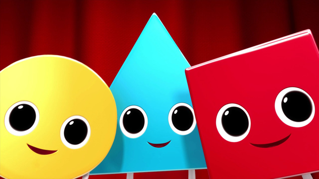 Triangle, Square & Circle 🔺⏺️🟦 | Learning Shapes & Nursery Rhymes | Little Baby Bum