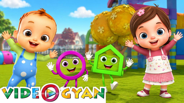 Baby Ronnie Peek A Boo Shapes | Nursery Rhymes Compilation