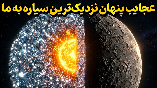 چرا نزدیک‌ترین سیاره به خورشید این‌قدر سرده؟ | رازهای عجیب عطارد و مأموریت بپی‌کلمبو