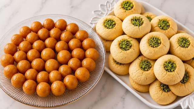 چرا این دو شیرینی در دهن آب می شوند؟ Why Do These Two Cookies Melt in Your Mouth?