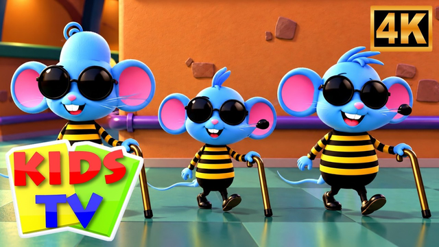 Three Blind Mice - Fun Nursery Rhyme & Story for Toddlers by Kids Tv