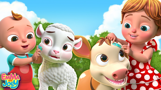 A Day on the Farm with Emma and Joey! 🐄 Kids Songs & Nursery Rhymes