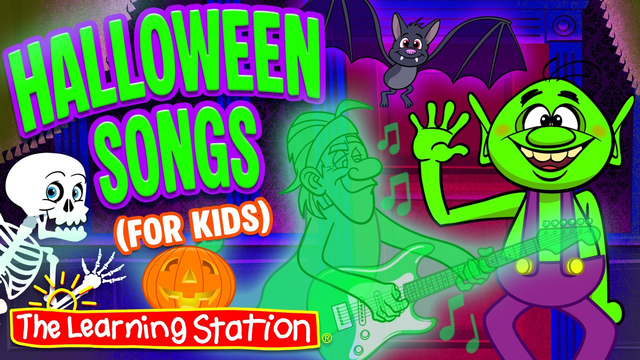 Halloween Songs Compilation ♫ Halloween Videos For Kids ♫ Halloween Songs by The Learning Station