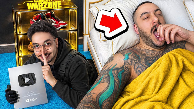 رفتم خونه یوتوبرا و یواشکی ازشون دزدی کردم😱 ساعت ۴ میلیاردی رو برداشتم😈