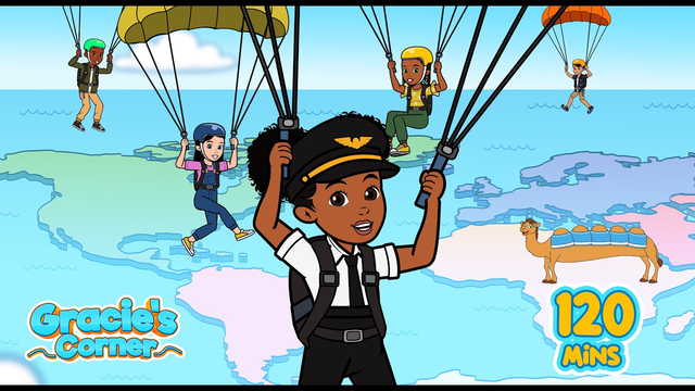 Continents Song + More | 2 Hours of Fun Learning Songs | @graciescorner