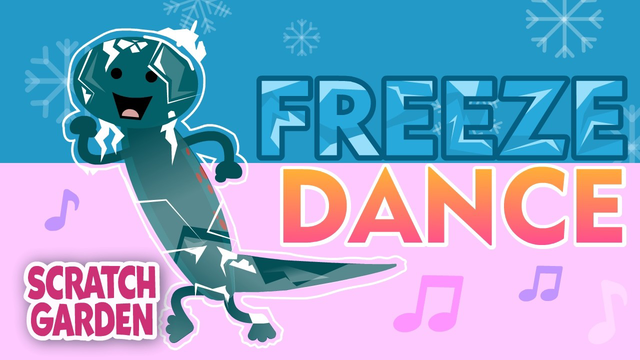Freeze Dance | The Freeze Dance Song | Scratch Garden