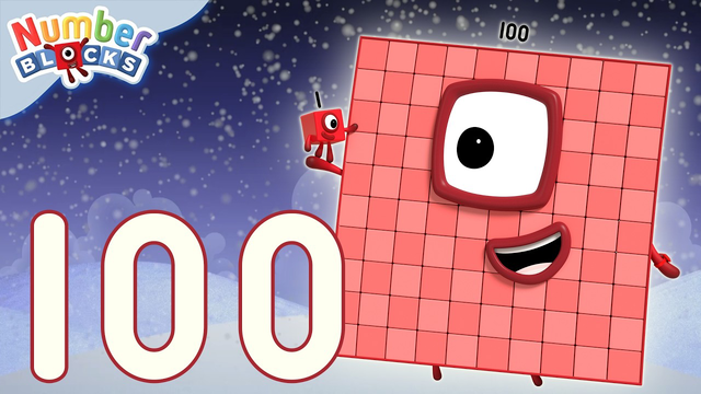 The Numberblock 100 Special | Learn to Count for Kids Compilation | Number Cartoon | Numberblocks