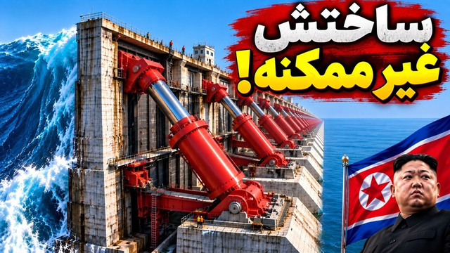چرا کره شمالی یک دیوار ۸ کیلومتری وسط دریا ساخت؟