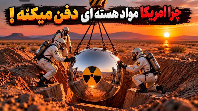 چرا آمریکا زباله‌های هسته‌ای‌اش را ۶۵۰ متر زیر بیابان دفن می‌کند؟