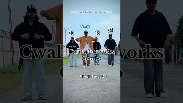 Who did the Best Cwalk Footworks combo #cwalk #cwalking #cwalkdance