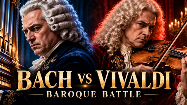 Bach vs Vivaldi: Dark Baroque Techno Battle for Deep Focus