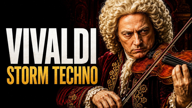 Vivaldi Storm Techno | Dark Baroque Violin for Deep Work