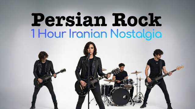 1 Hour Iranian Nostalgia - Rock Version | یک ساعت ورژن راک آهنگ‌های قدیمی ایرانی.