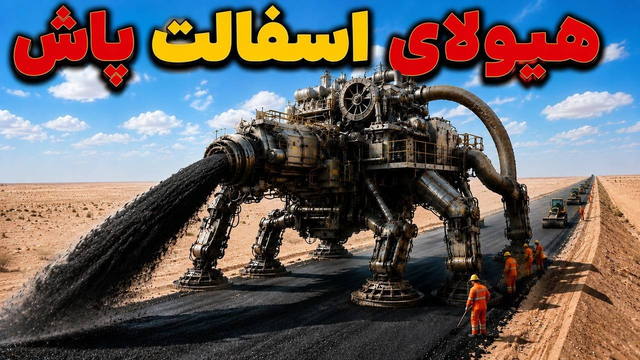 چین چجوری ۵۵۰ کیلومتر اسفالت رو از وسط یکی از مرگبارترین بیابان های دنیا رد کرد!!