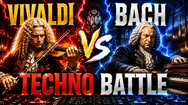Dark Baroque Techno | Vivaldi x Bach for Deep Focus
