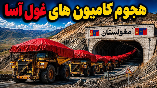 هزاران کامیون به زیر این‌ بیابان رفتن تا چیز عجیبی رو‌ بیرون بیارن!
