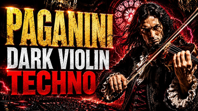 Paganini Reimagined : Dark Violin Techno for Deep Work