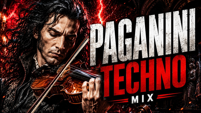 Cinematic Paganini Techno | Dark Violin Mix for Deep Work