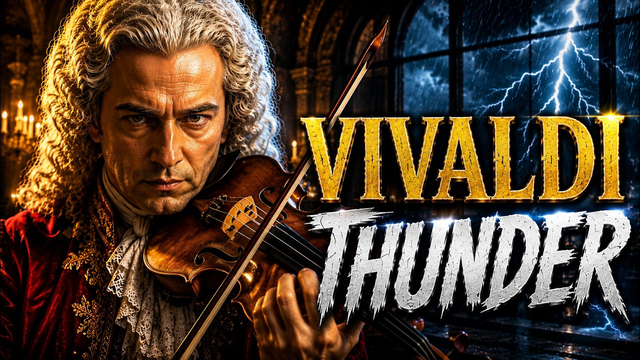 Vivaldi Thunder Concerto | Baroque Violin & Deep Techno Bass