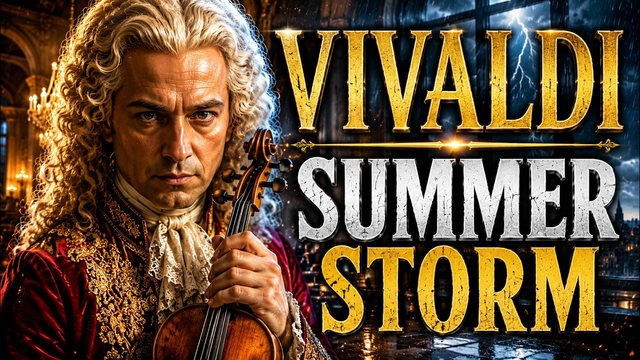 Vivaldi Summer Storm | Dark Baroque Techno Mix for Deep Focus