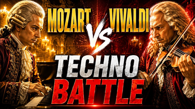 Mozart x Vivaldi Techno Battle | Dark Baroque Techno Focus Mix