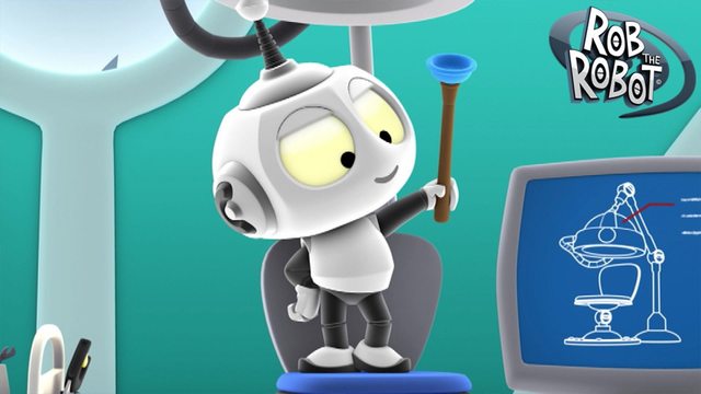 Rob's Got a Faulty Chip! 🤖 Let's Fix It! | Rob The Robot | Preschool Learning