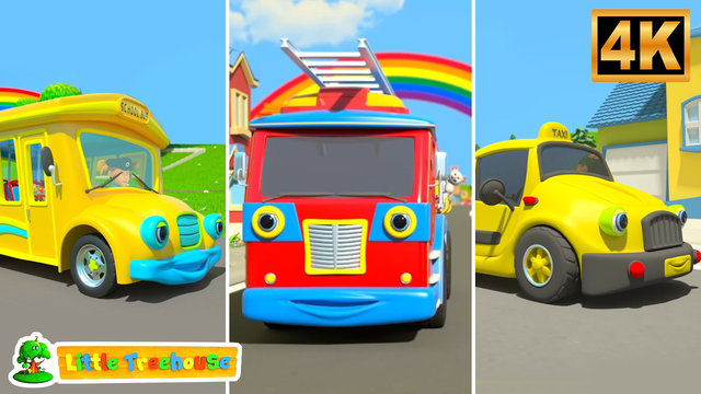 Wheels on the Vehicles Adventure | Learning Vehicles for Toddlers