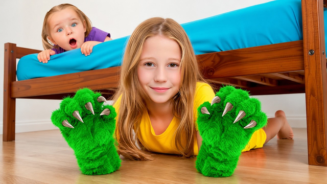 Nastya and Friends Discover a Monster Under the Bed