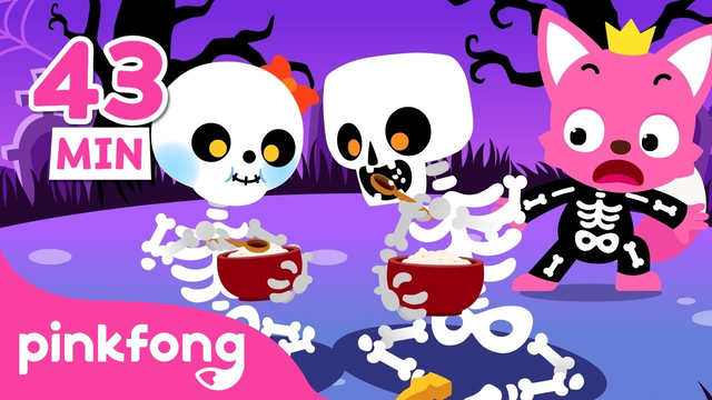 Monsters Here, Monsters There! | 40 Mins of Scary Monster Songs | Pinkfong Halloween