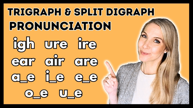 English Pronunciation Lesson: Trigraph & Split Digraph Sounds Explained (For Adult Learners)