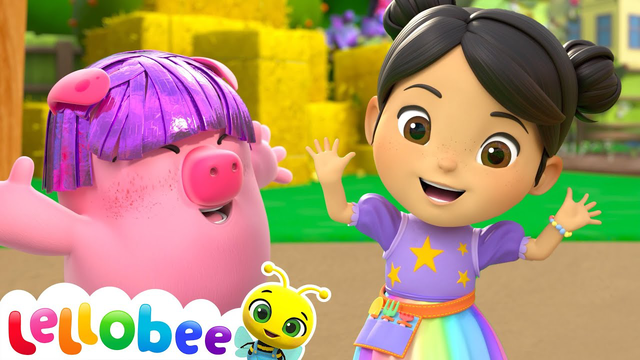 Ella’s Happy Farm Day: Smiles for Everyone! 🐑🎶 | 🌻Lellobee City Farm - Kids Playhouse Song Mix
