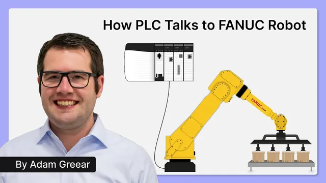 آموزش تنظیم PLCPART TP برای ارتباط PLC با ربات FANUC