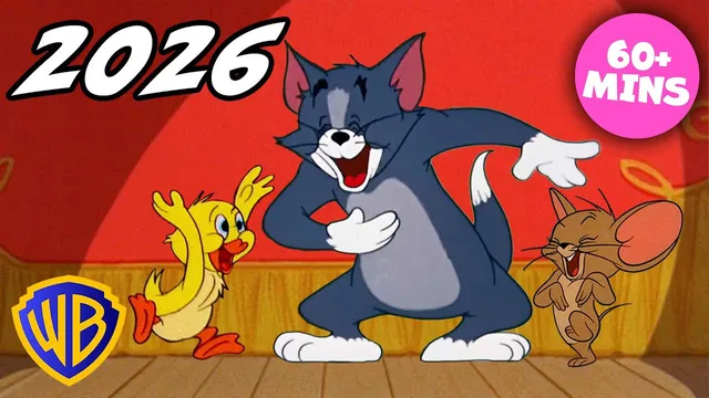 Laugh Your Way Into the New Year! 🥳 | Tom & Jerry MEGA COMPILATION | KidsCarto