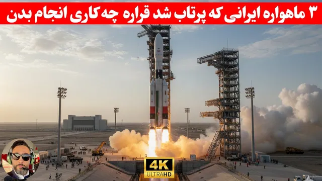 پرتاب تاریخی بزرگ‌ترین ماهواره‌های بومی ایران به مدار زمین