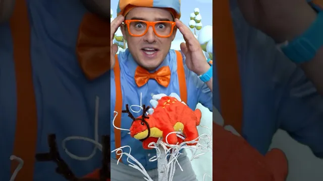 نجات دایناسور از برف! کاردستی بلیپی (Shorts)